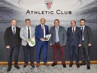 RECIBIMIENTO DEL ATHLETIC CLUB