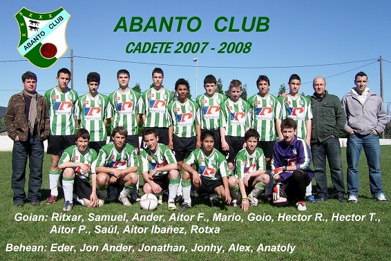 Cadete temporada 2007/2008